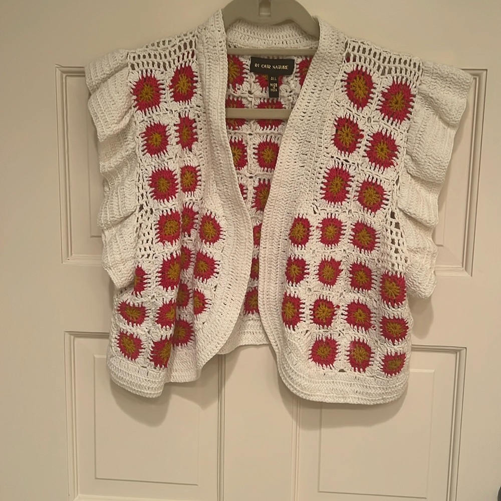 Bright colored vest